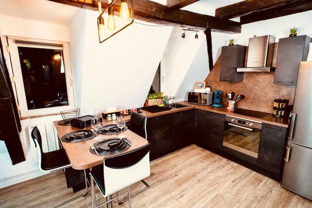Elegant Duplex Historique Alsacien Apartment *